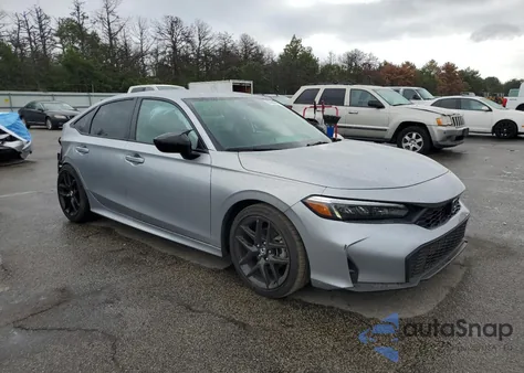 2025 Honda Civic Sport из США, поврежденный, VIN 2HGFE2F54SH522639